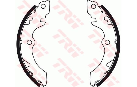Brake Shoe Kit, parking brake GS8735 TRW, Image 3