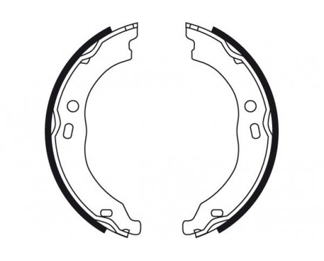 Brake Shoe Kit, parking brake GS8744 TRW, Image 2