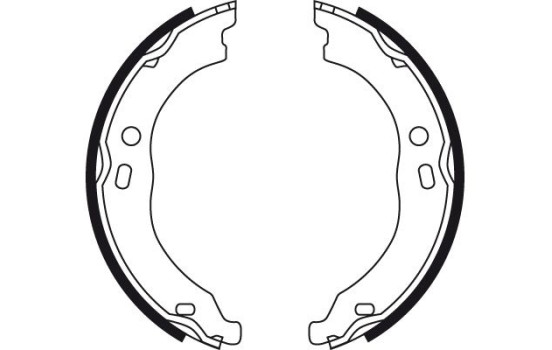 Brake Shoe Kit, parking brake GS8744 TRW, Image 2