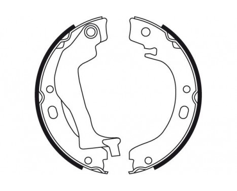 Brake Shoe Kit, parking brake GS8746 TRW, Image 2