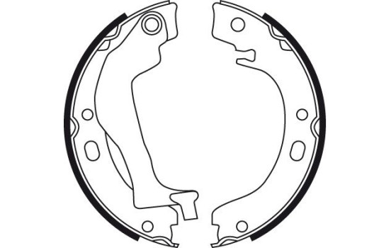 Brake Shoe Kit, parking brake GS8746 TRW, Image 2