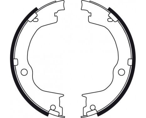 Brake Shoe Kit, parking brake GS8749 TRW, Image 2