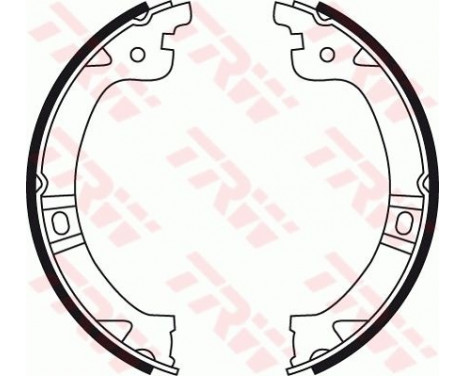 Brake Shoe Kit, parking brake GS8759 TRW