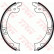 Brake Shoe Kit, parking brake GS8759 TRW