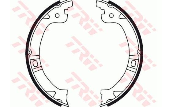 Brake Shoe Kit, parking brake GS8759 TRW, Image 3