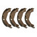 Brake Shoe Kit, parking brake GS8763 TRW