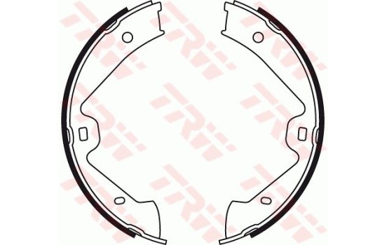 Brake Shoe Kit, parking brake GS8776 TRW
