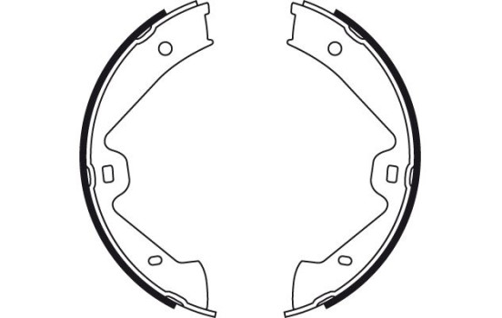 Brake Shoe Kit, parking brake GS8776 TRW, Image 2