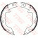 Brake Shoe Kit, parking brake GS8783 TRW