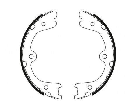 Brake Shoe Kit, parking brake GS8791 TRW, Image 2