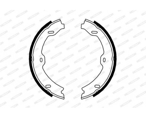 Brake Shoe Kit, parking brake PREMIER FSB4002 Ferodo, Image 2