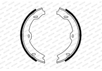 Brake Shoe Kit, parking brake PREMIER FSB4002 Ferodo
