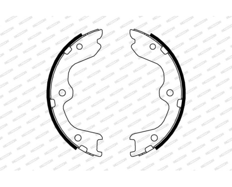 Brake Shoe Kit, parking brake PREMIER FSB4005 Ferodo, Image 2
