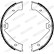 Brake Shoe Kit, parking brake PREMIER FSB4129 Ferodo, Thumbnail 2