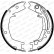 Brake Shoe Kit, parking brake PREMIER FSB4131 Ferodo, Thumbnail 2