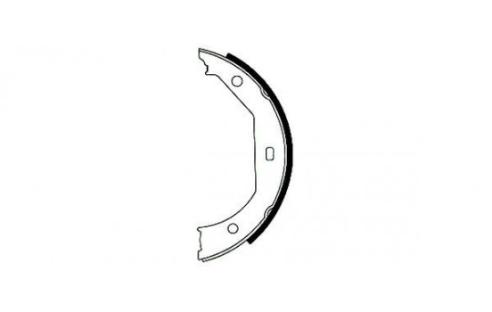 Brake Shoe Kit, parking brake