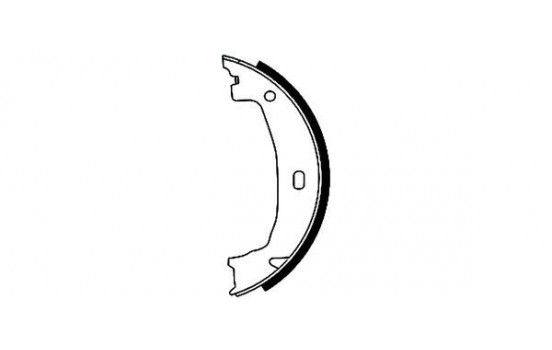 Brake Shoe Kit, parking brake