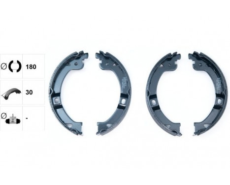 Brake Shoe Kit, parking brake