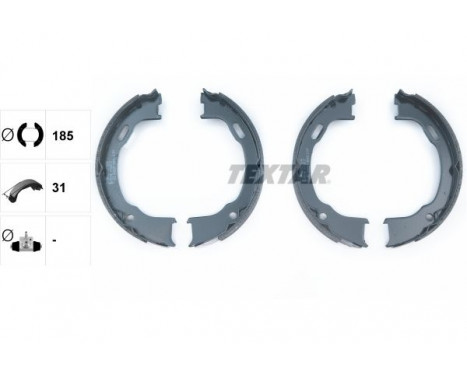 Brake Shoe Kit, parking brake