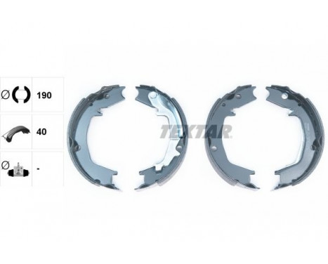 Brake Shoe Kit, parking brake