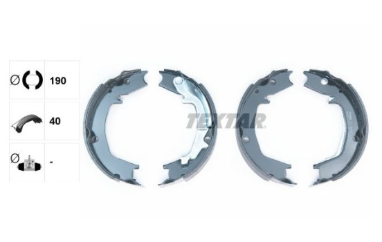 Brake Shoe Kit, parking brake