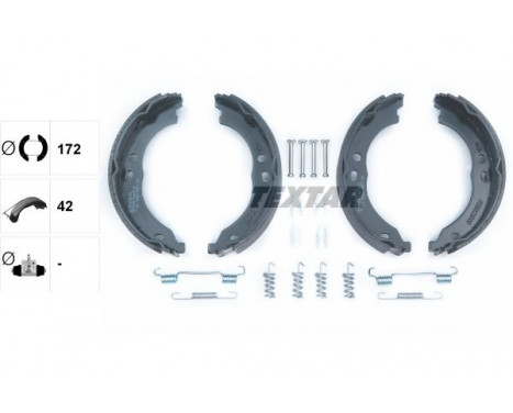 Brake Shoe Kit, parking brake