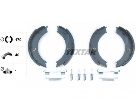 Brake Shoe Kit, parking brake