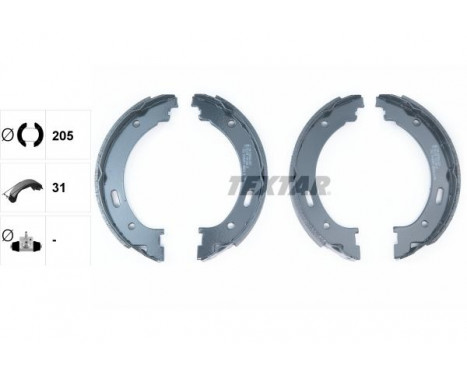 Brake Shoe Kit, parking brake