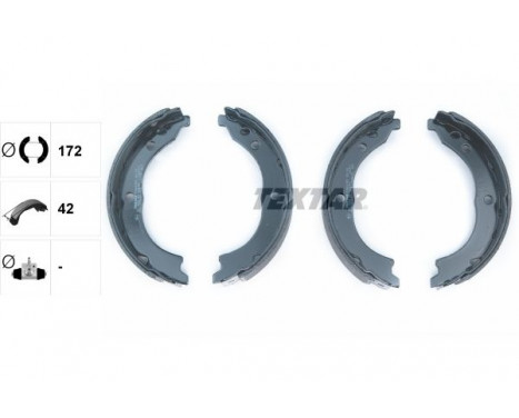 Brake Shoe Kit, parking brake