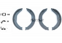 Brake Shoe Kit, parking brake