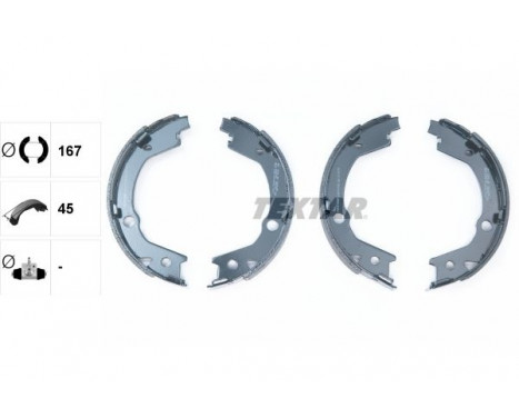 Brake Shoe Kit, parking brake