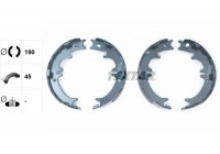 Brake Shoe Kit, parking brake