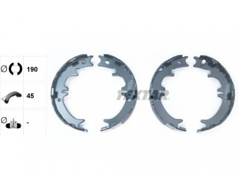 Brake Shoe Kit, parking brake