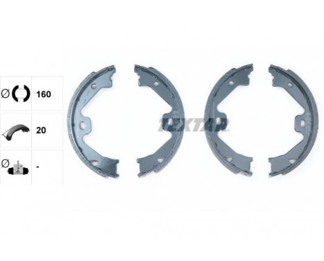 Brake Shoe Kit, parking brake