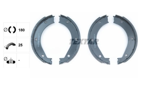 Brake Shoe Kit, parking brake