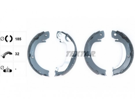 Brake Shoe Kit, parking brake