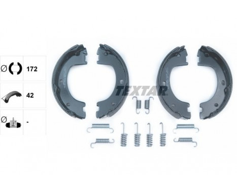 Brake Shoe Kit, parking brake
