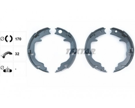 Brake Shoe Kit, parking brake