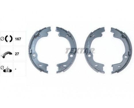 Brake Shoe Kit, parking brake