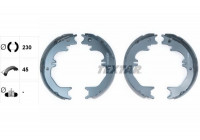 Brake Shoe Kit, parking brake