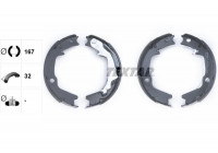 Brake Shoe Kit, parking brake