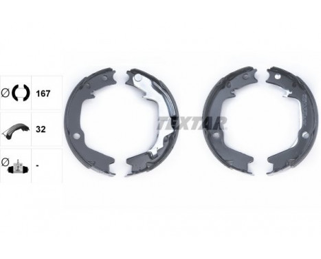 Brake Shoe Kit, parking brake