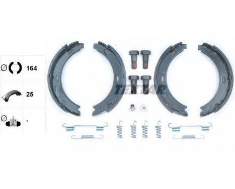 Brake Shoe Kit, parking brake