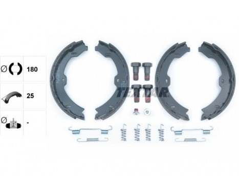 Brake Shoe Kit, parking brake