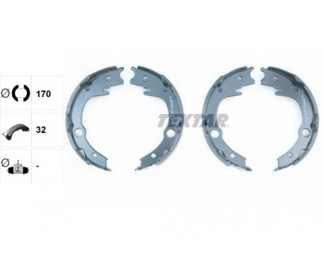 Brake Shoe Kit, parking brake