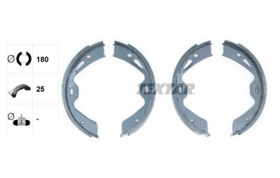 Brake Shoe Kit, parking brake