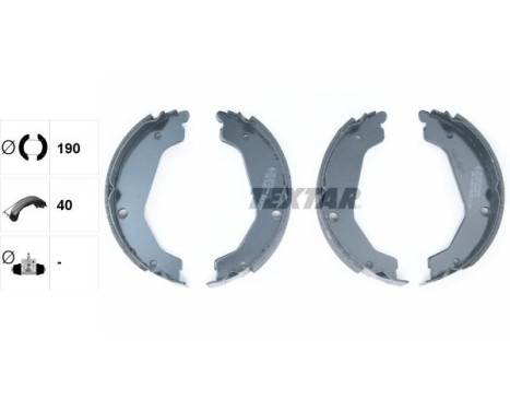Brake Shoe Kit, parking brake