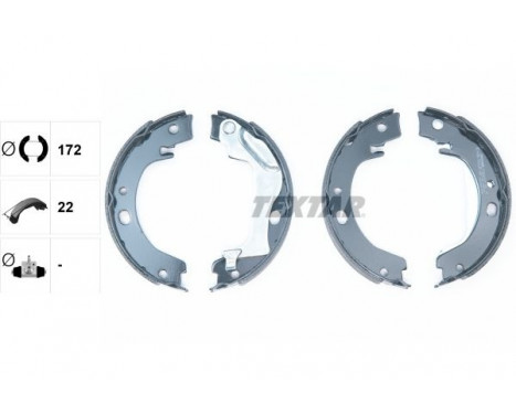 Brake Shoe Kit, parking brake