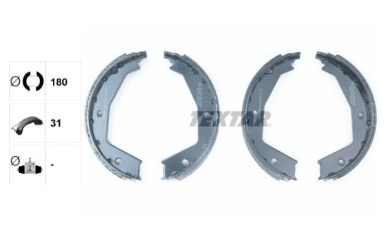 Brake Shoe Kit, parking brake