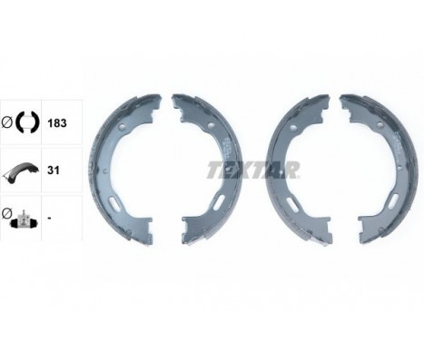Brake Shoe Kit, parking brake